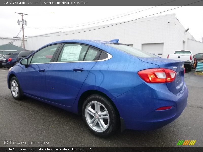 Kinetic Blue Metallic / Jet Black 2017 Chevrolet Cruze LT