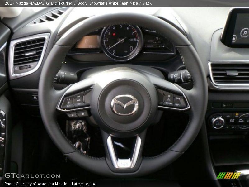  2017 MAZDA3 Grand Touring 5 Door Steering Wheel