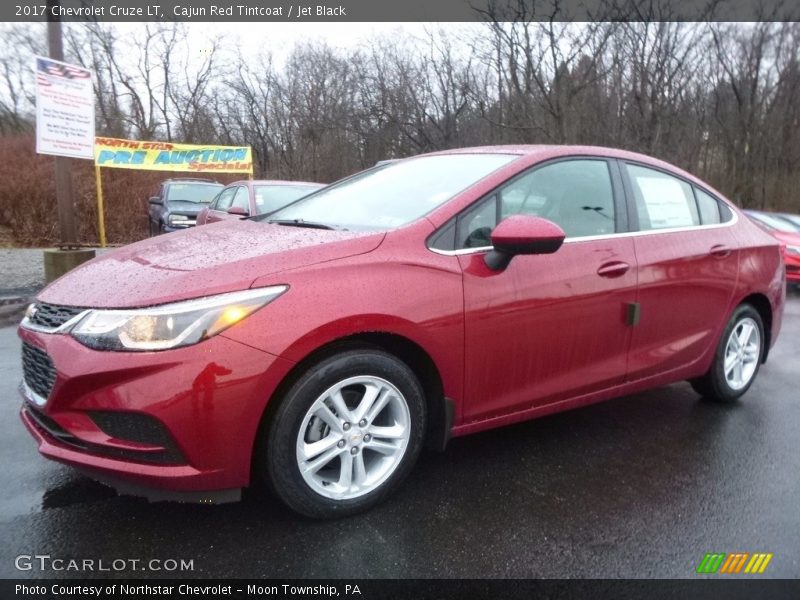 Cajun Red Tintcoat / Jet Black 2017 Chevrolet Cruze LT
