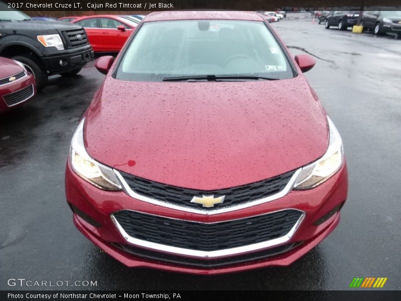 Cajun Red Tintcoat / Jet Black 2017 Chevrolet Cruze LT