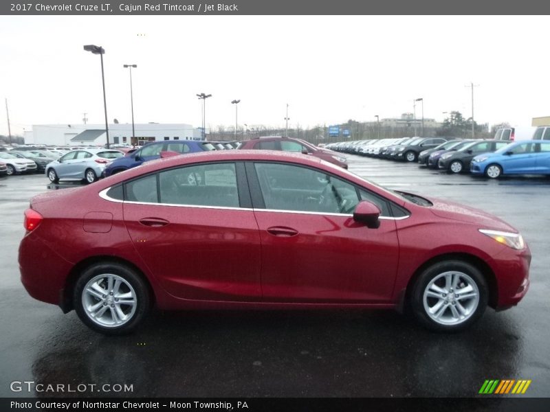 Cajun Red Tintcoat / Jet Black 2017 Chevrolet Cruze LT