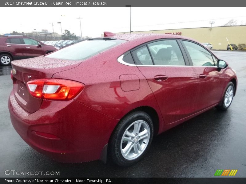 Cajun Red Tintcoat / Jet Black 2017 Chevrolet Cruze LT