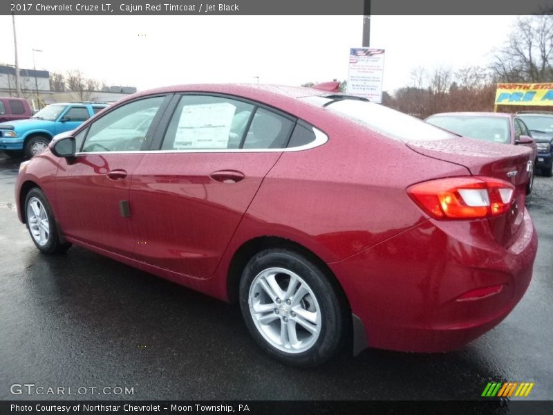 Cajun Red Tintcoat / Jet Black 2017 Chevrolet Cruze LT