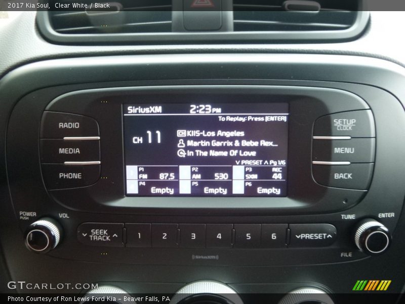Controls of 2017 Soul 
