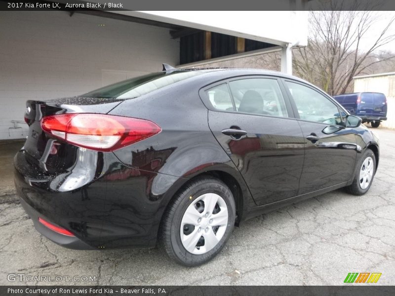 Aurora Black / Black 2017 Kia Forte LX