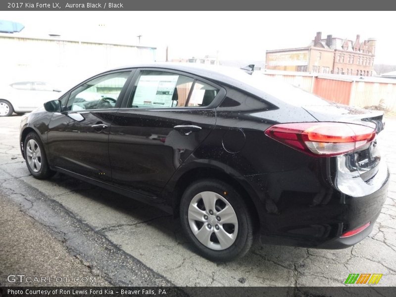 Aurora Black / Black 2017 Kia Forte LX