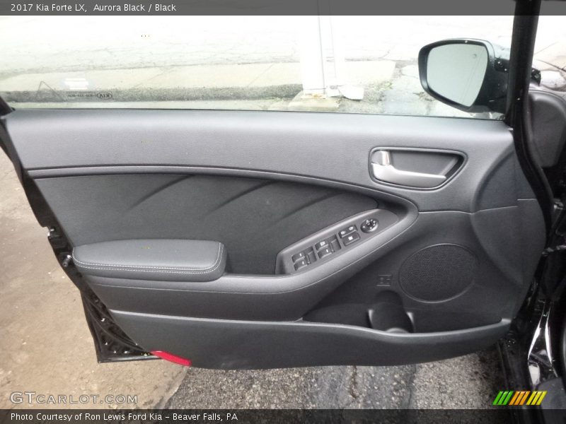 Aurora Black / Black 2017 Kia Forte LX