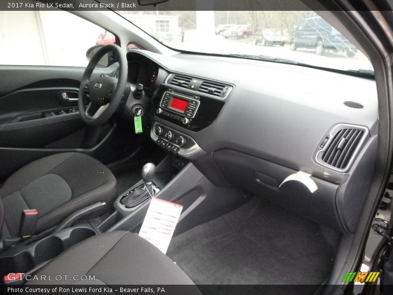 Dashboard of 2017 Rio LX Sedan