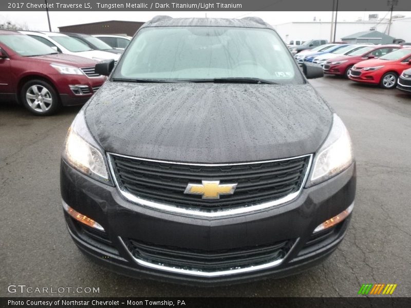 Tungsten Metallic / Dark Titanium/Light Titanium 2017 Chevrolet Traverse LS