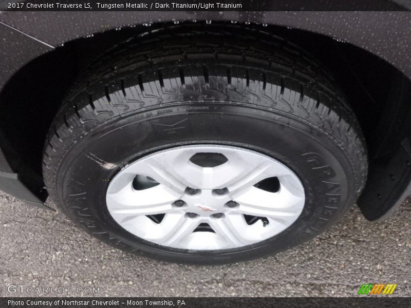 Tungsten Metallic / Dark Titanium/Light Titanium 2017 Chevrolet Traverse LS