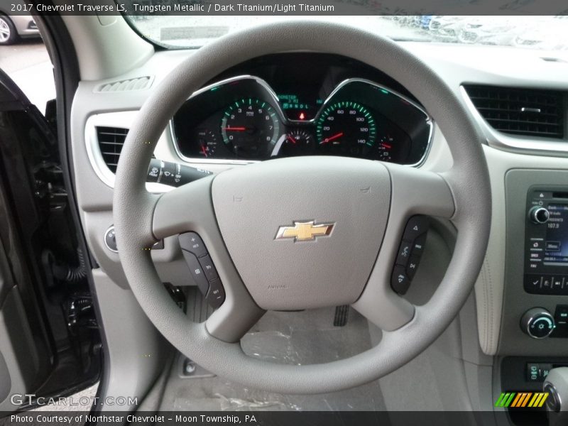 Tungsten Metallic / Dark Titanium/Light Titanium 2017 Chevrolet Traverse LS