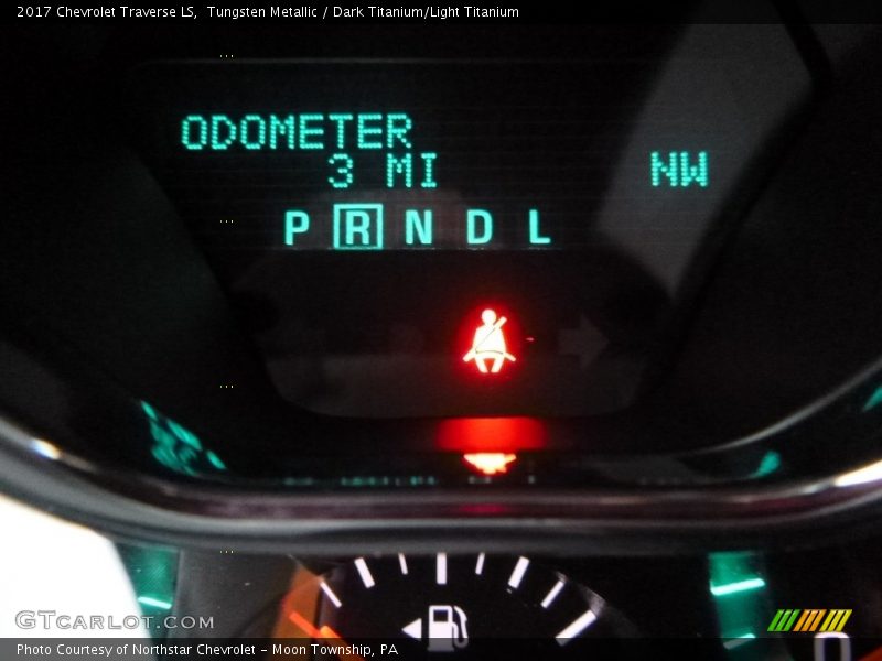 Tungsten Metallic / Dark Titanium/Light Titanium 2017 Chevrolet Traverse LS