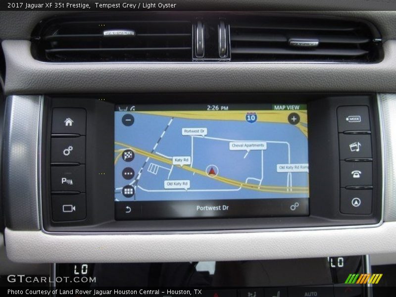 Navigation of 2017 XF 35t Prestige