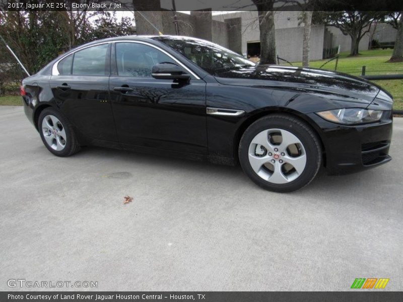 Ebony Black / Jet 2017 Jaguar XE 25t
