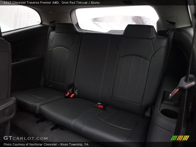 Siren Red Tintcoat / Ebony 2017 Chevrolet Traverse Premier AWD