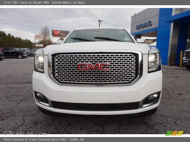 Summit White / Jet Black 2016 GMC Yukon XL Denali 4WD