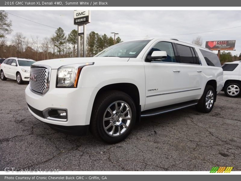 Summit White / Jet Black 2016 GMC Yukon XL Denali 4WD