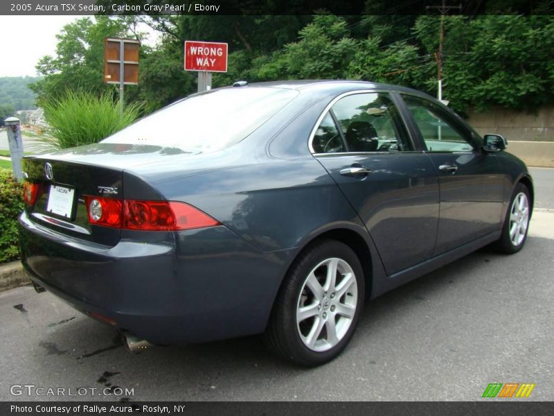 Carbon Gray Pearl / Ebony 2005 Acura TSX Sedan