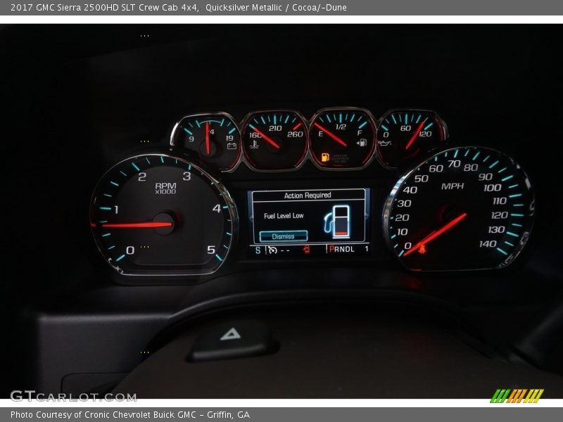  2017 Sierra 2500HD SLT Crew Cab 4x4 SLT Crew Cab 4x4 Gauges