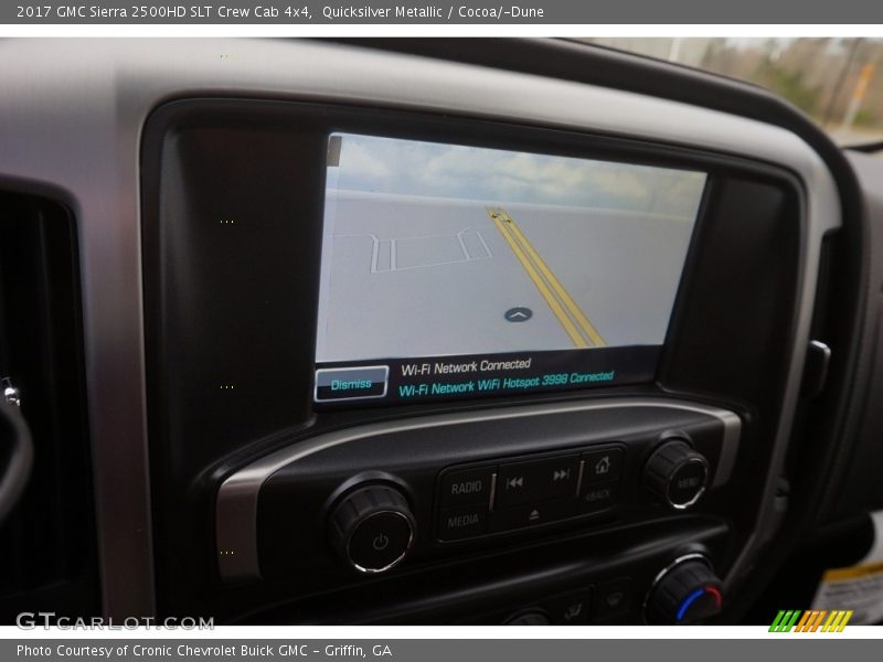 Navigation of 2017 Sierra 2500HD SLT Crew Cab 4x4