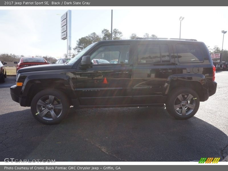 Black / Dark Slate Gray 2017 Jeep Patriot Sport SE