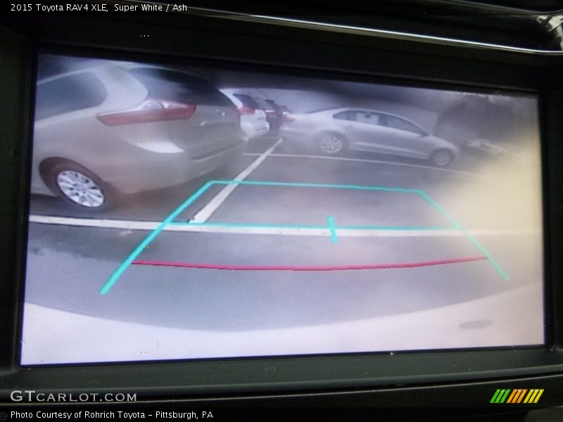 Super White / Ash 2015 Toyota RAV4 XLE