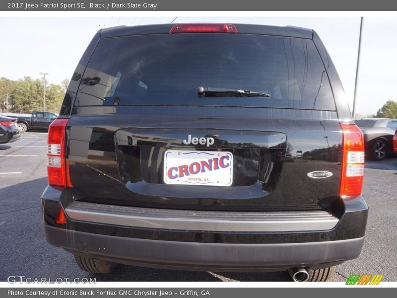 Black / Dark Slate Gray 2017 Jeep Patriot Sport SE