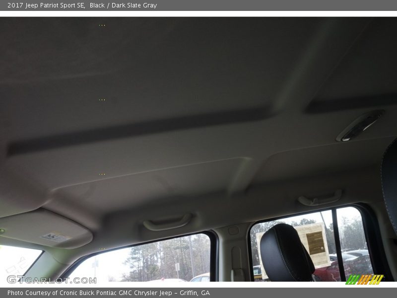 Black / Dark Slate Gray 2017 Jeep Patriot Sport SE