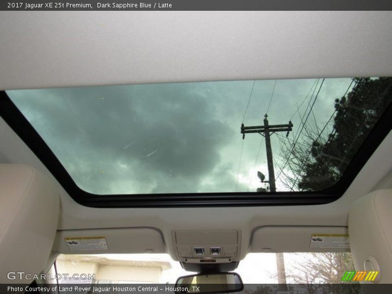 Dark Sapphire Blue / Latte 2017 Jaguar XE 25t Premium