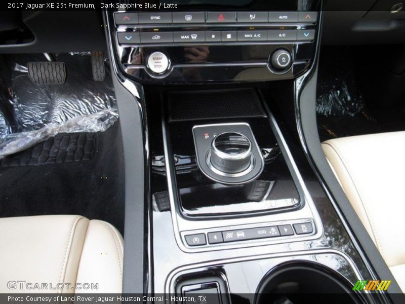 Dark Sapphire Blue / Latte 2017 Jaguar XE 25t Premium
