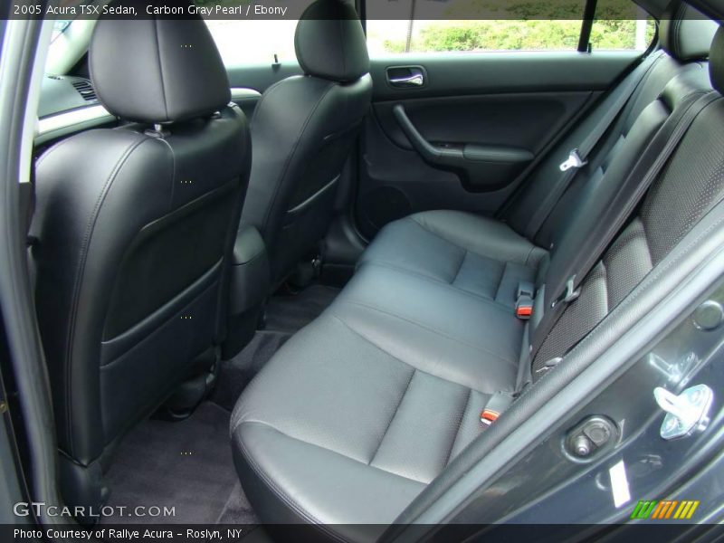 Carbon Gray Pearl / Ebony 2005 Acura TSX Sedan