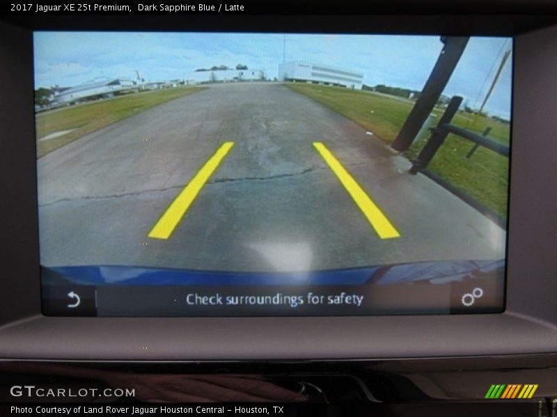 Dark Sapphire Blue / Latte 2017 Jaguar XE 25t Premium