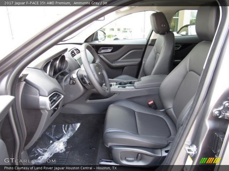 Front Seat of 2017 F-PACE 35t AWD Premium