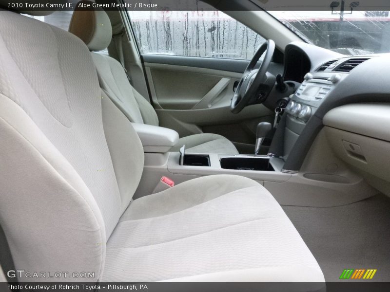 Aloe Green Metallic / Bisque 2010 Toyota Camry LE