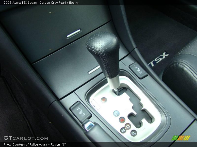 Carbon Gray Pearl / Ebony 2005 Acura TSX Sedan