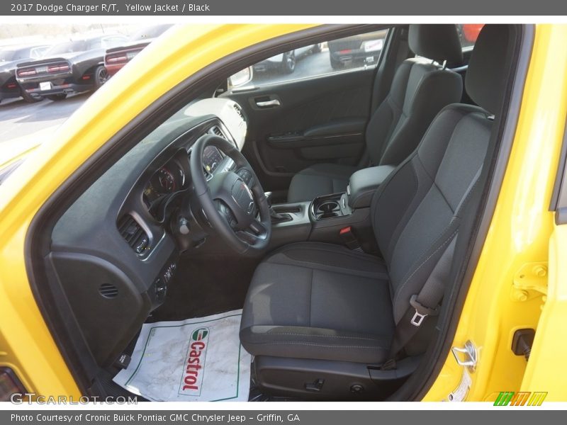 Yellow Jacket / Black 2017 Dodge Charger R/T