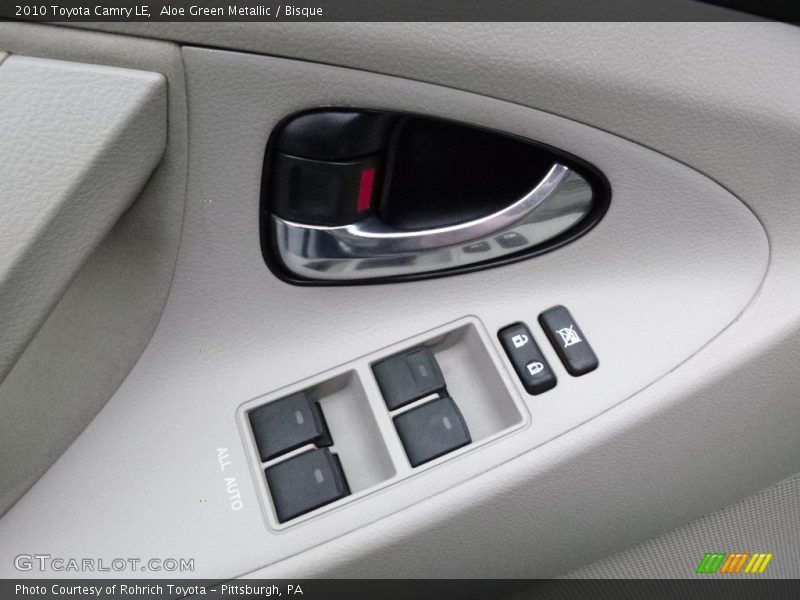 Aloe Green Metallic / Bisque 2010 Toyota Camry LE