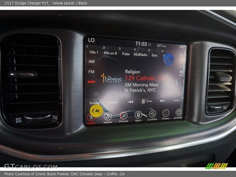 Controls of 2017 Charger R/T