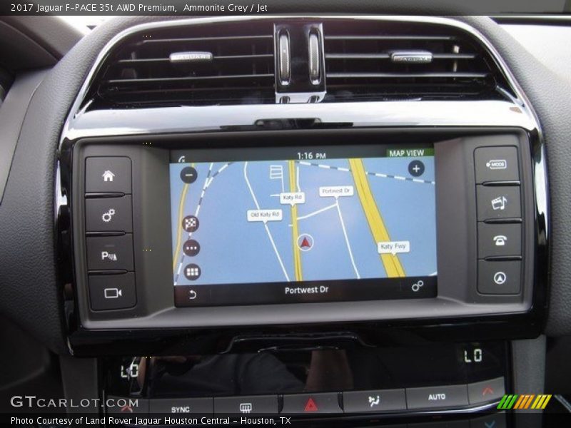 Navigation of 2017 F-PACE 35t AWD Premium