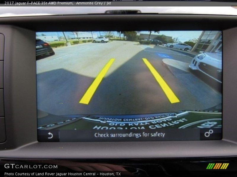 Ammonite Grey / Jet 2017 Jaguar F-PACE 35t AWD Premium