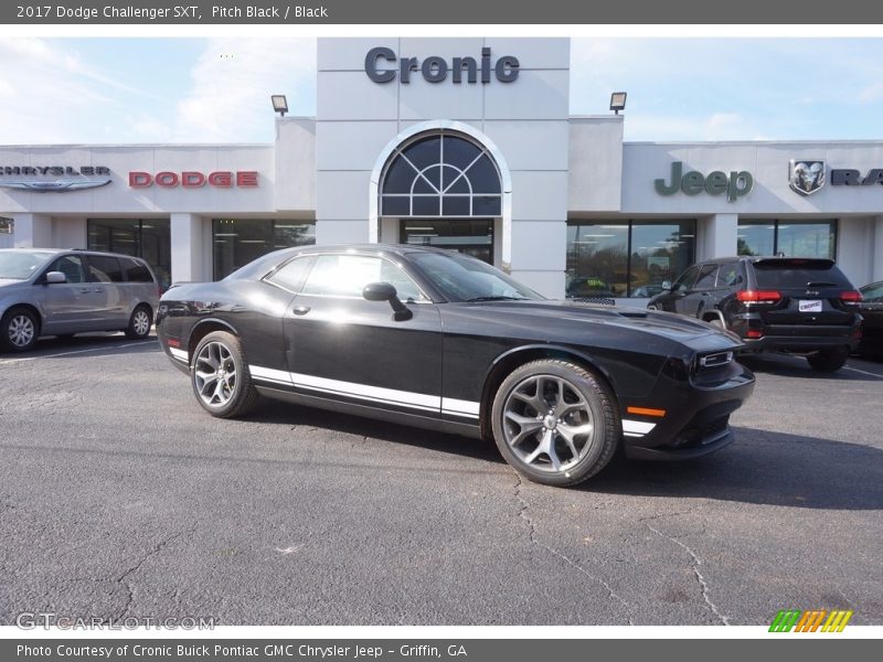 Pitch Black / Black 2017 Dodge Challenger SXT