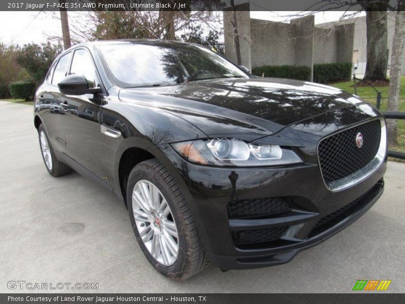 Ultimate Black / Jet 2017 Jaguar F-PACE 35t AWD Premium