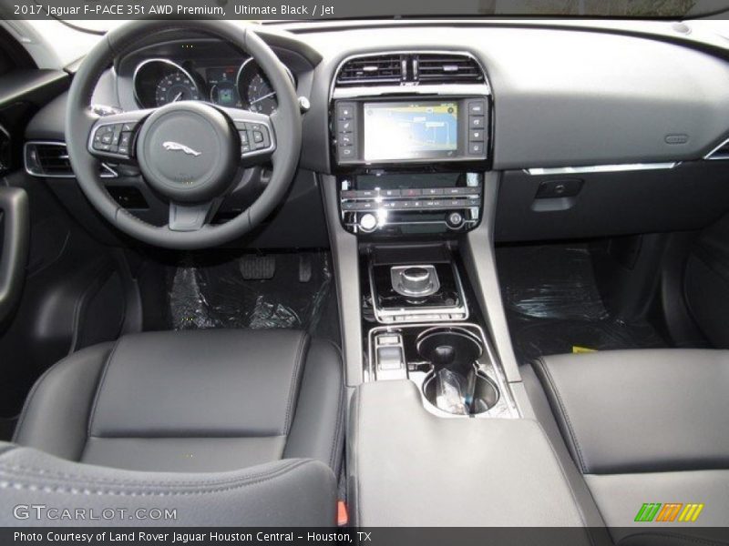 Ultimate Black / Jet 2017 Jaguar F-PACE 35t AWD Premium