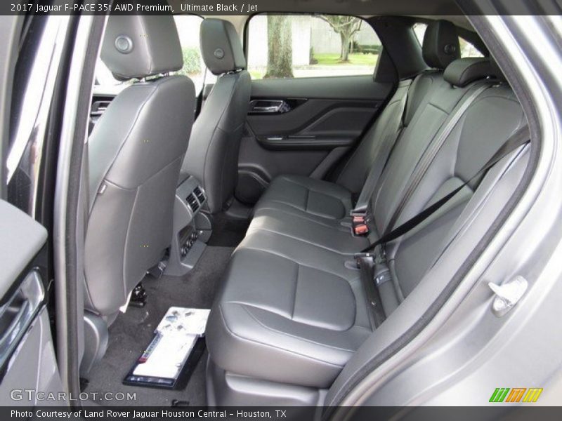 Ultimate Black / Jet 2017 Jaguar F-PACE 35t AWD Premium