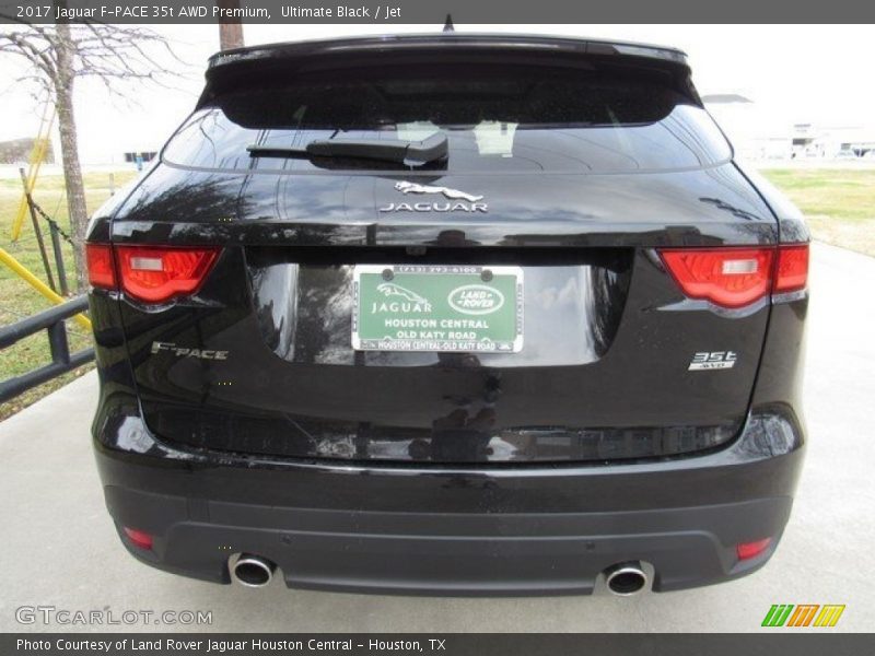 Ultimate Black / Jet 2017 Jaguar F-PACE 35t AWD Premium