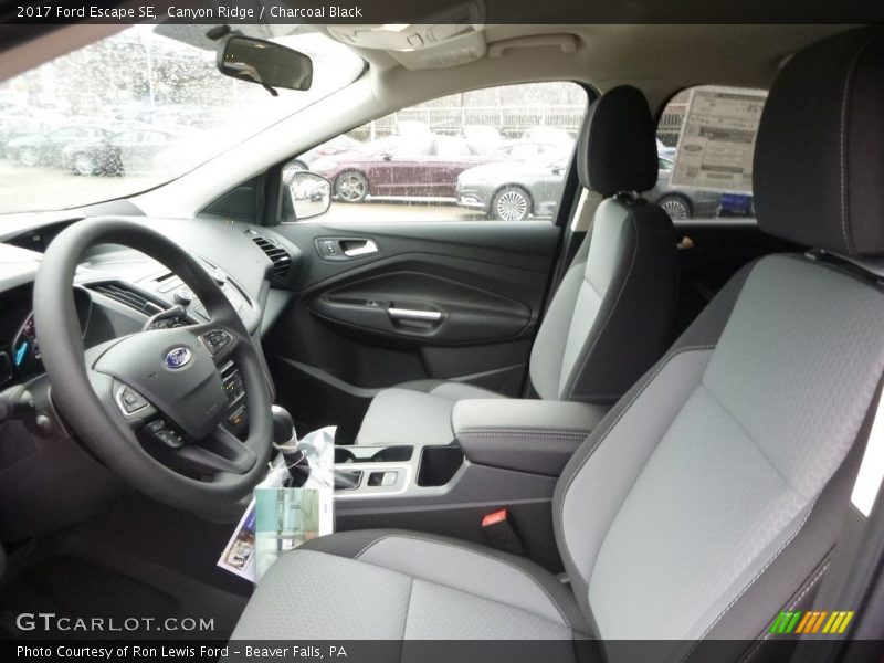 Canyon Ridge / Charcoal Black 2017 Ford Escape SE