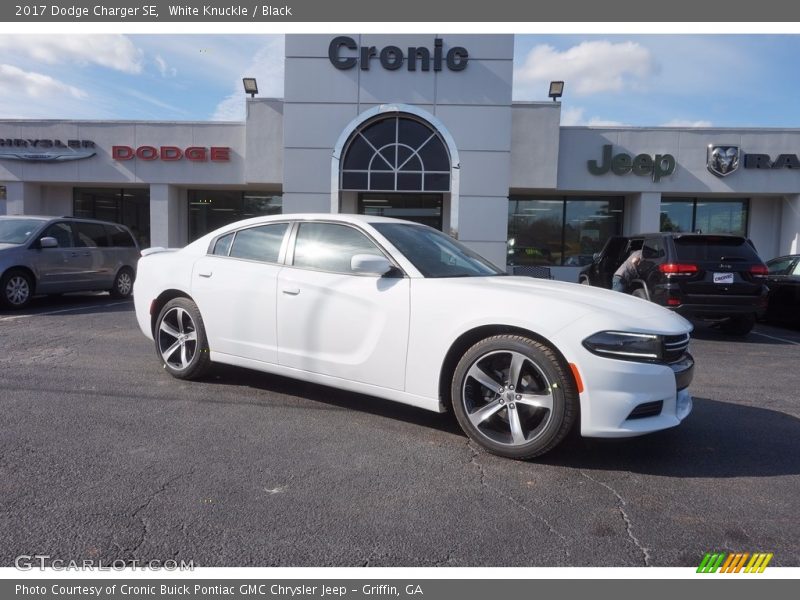 White Knuckle / Black 2017 Dodge Charger SE