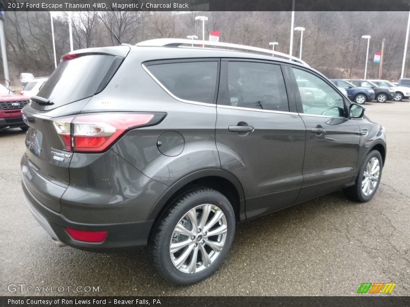 Magnetic / Charcoal Black 2017 Ford Escape Titanium 4WD