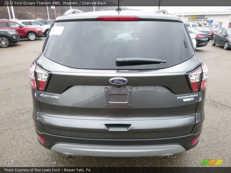 Magnetic / Charcoal Black 2017 Ford Escape Titanium 4WD