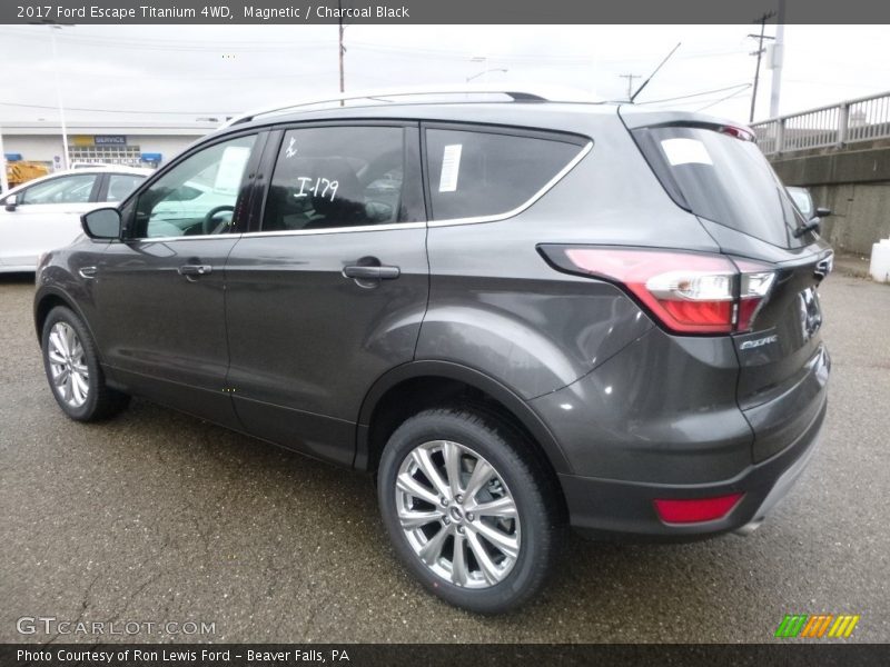 Magnetic / Charcoal Black 2017 Ford Escape Titanium 4WD